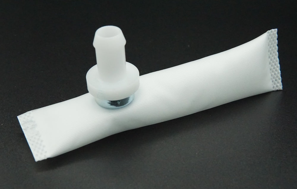Fuel Filter, 1/2" hose barb fitting - Filter Sock, FS12
