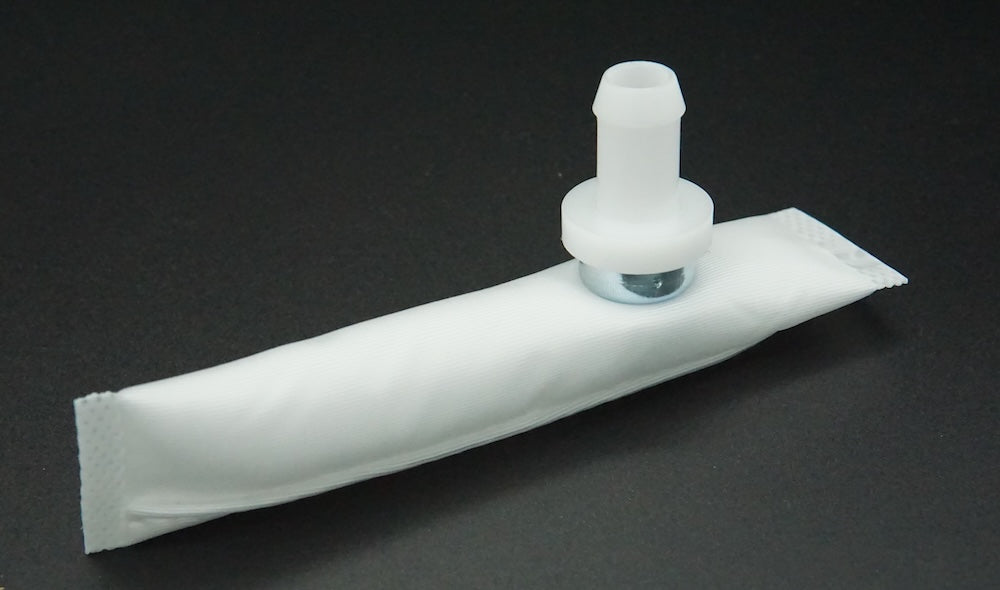 Fuel Filter, 1/2" hose barb fitting - Filter Sock, FS12