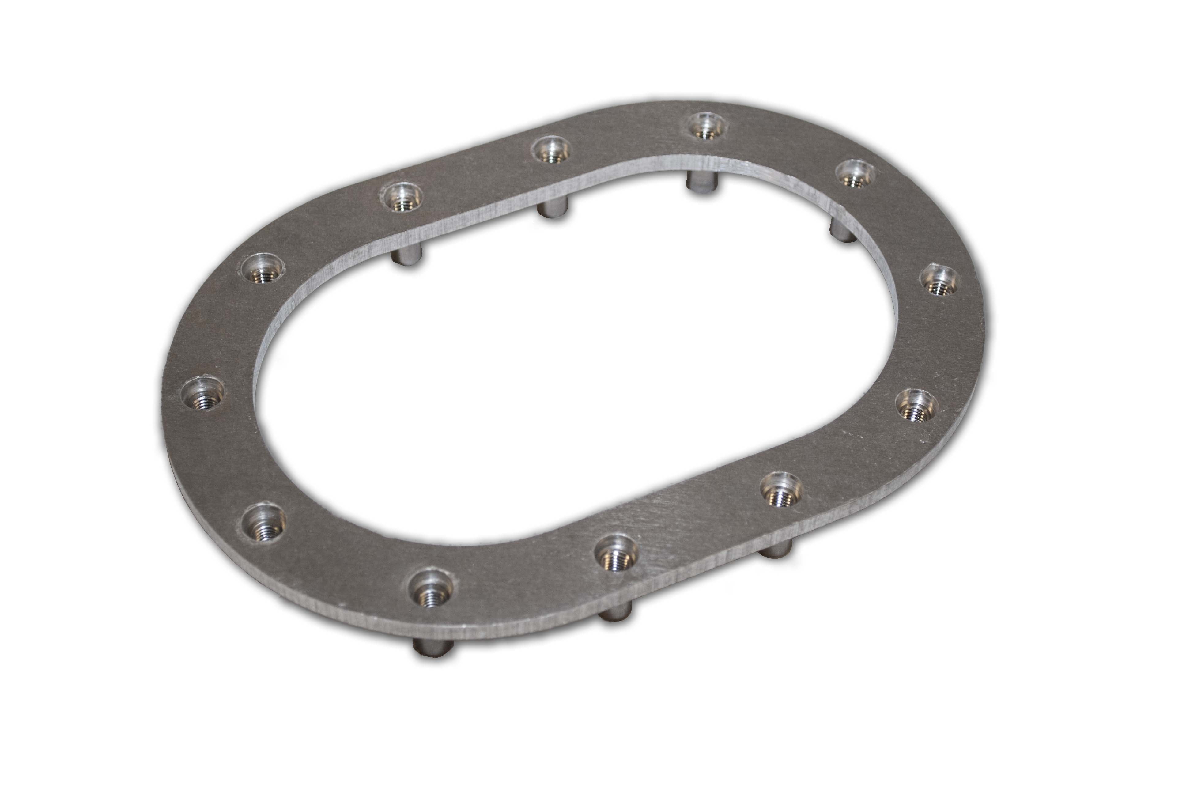 Nut Ring, 4X6, 12-Bolt Oval