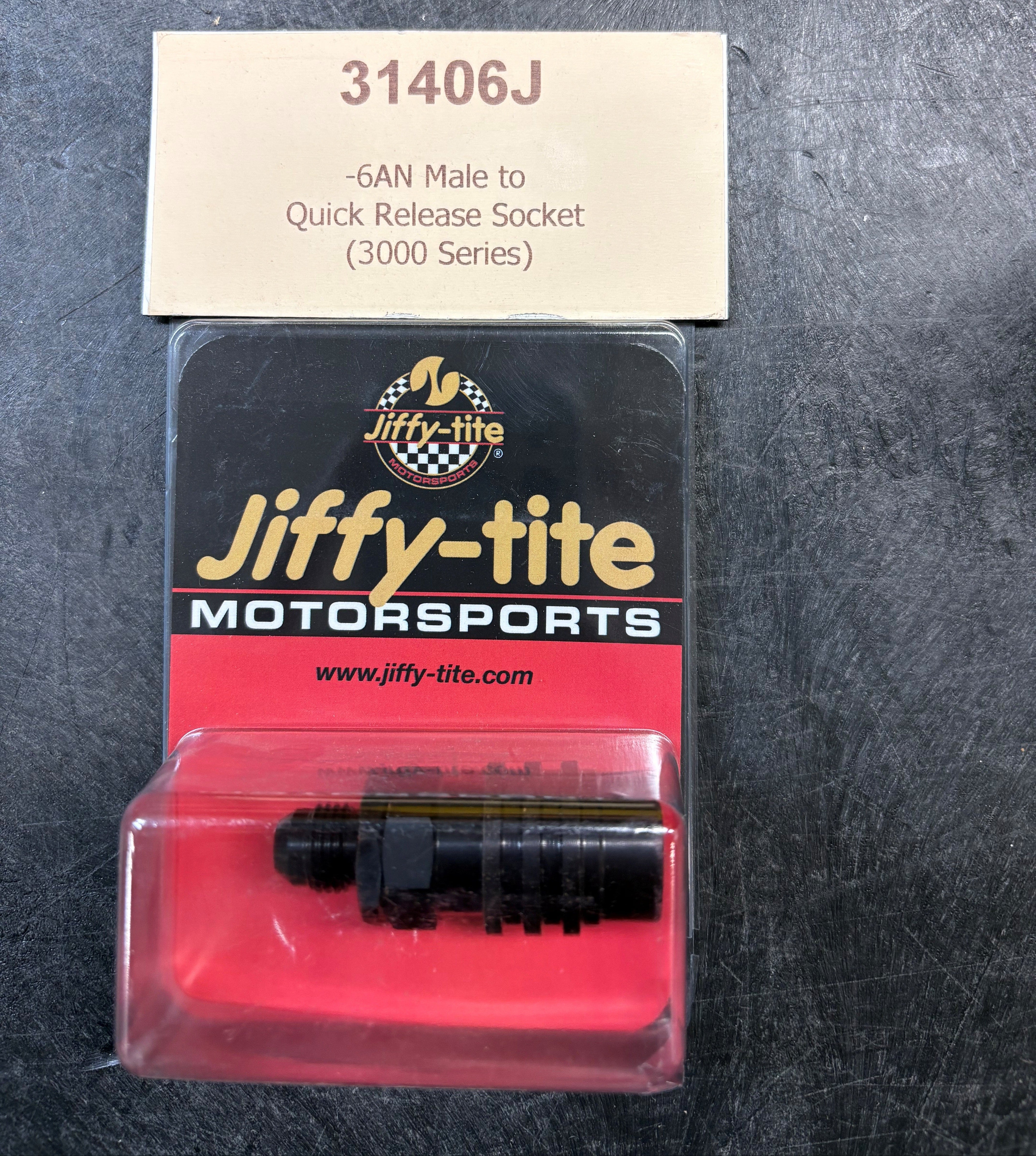 -6AN Male to Quick Release Socket (3000 Series), 31406J