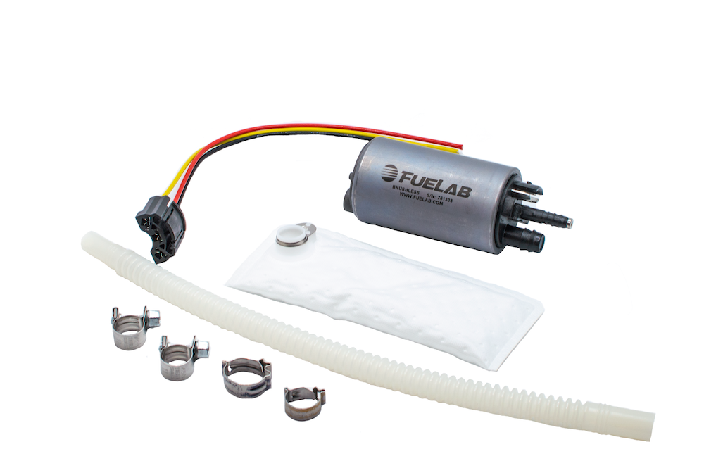 Fuelab 500 LPH Brushless Pump with Controller, 49614 & 72002 Add-On