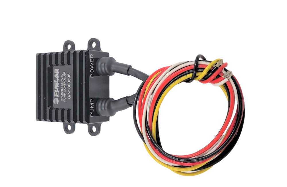 Fuelab 500 LPH Brushless Pump with Controller, 49614 & 72002 Add-On