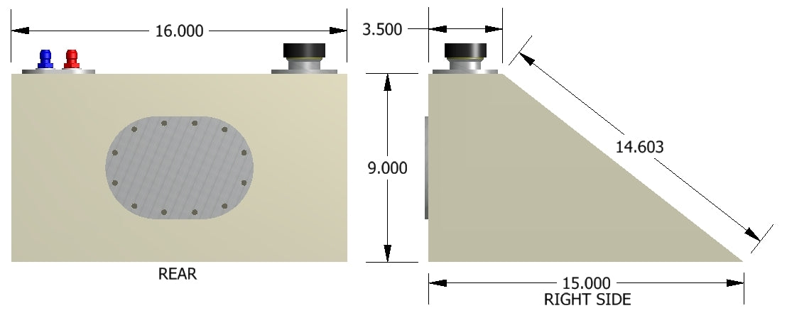 Formula Road Race Wedge Fuel Cell, CB301