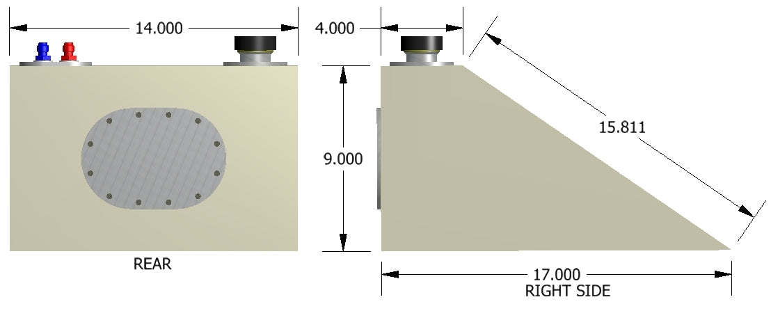 Formula Road Race Wedge Fuel Cell, CB304