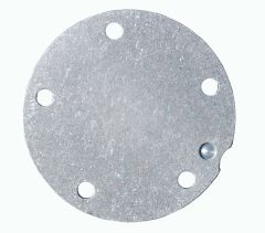 Blank Aluminum Plate - Circular - 5 Bolt (Sending Unit)