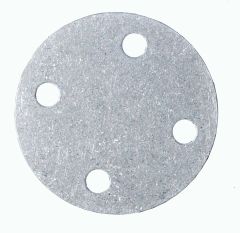 Blank Aluminum Plate - Circular - 4 Bolt (1-5/8" Bolt Circle)