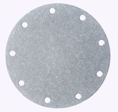 Blank Aluminum Plate, 1PLA73 - Circular - 9 Bolt (4" Bolt Circle)