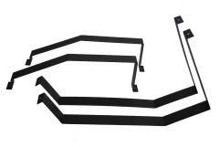 top and bottom dirt late model / dirt modified fuel cell Strap kit