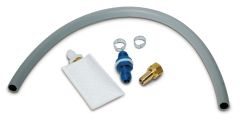 Fuel Pick-up Kit 3/8" - 6 AN - with bulkhead fitting, hose adapter, filter (FS38), 2' of hose, and hose clamps