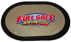 .063 aluminum Sprint and Midget cover plate with wear guard.