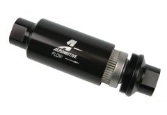 Aeromotive 100 Micron Fuel Filter black anodized (assembly)